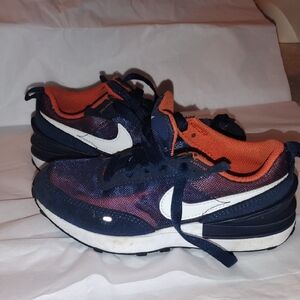 Nike Kids Navy and Orange Sneakers